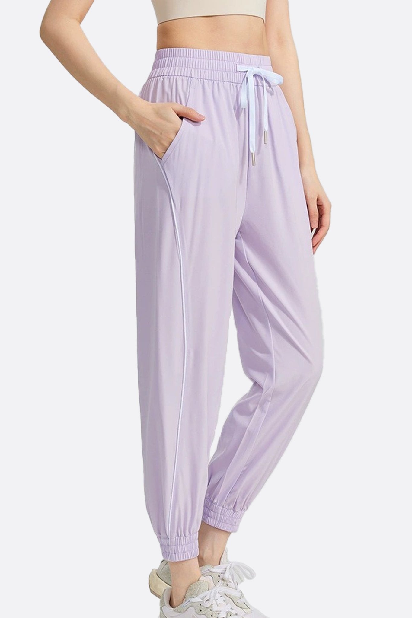 Pantalon de jogging lilas femme - MISCIANO