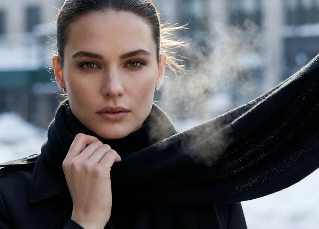 Écharpes hivernales pour sublimer les silhouettes d’hiver, Studio Misciano
