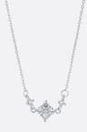 Collar de estrella de meteorito en plata 925