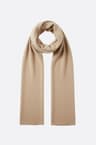 Écharpe en cachemire beige sable Millesand