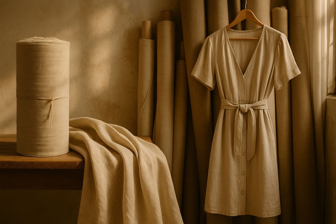 Linen Material: Texture and Light, Misciano