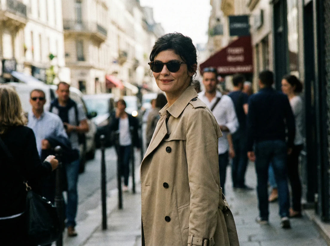 Audrey Tautou en tenue élégante pour une sortie chic, inspiration Misciano