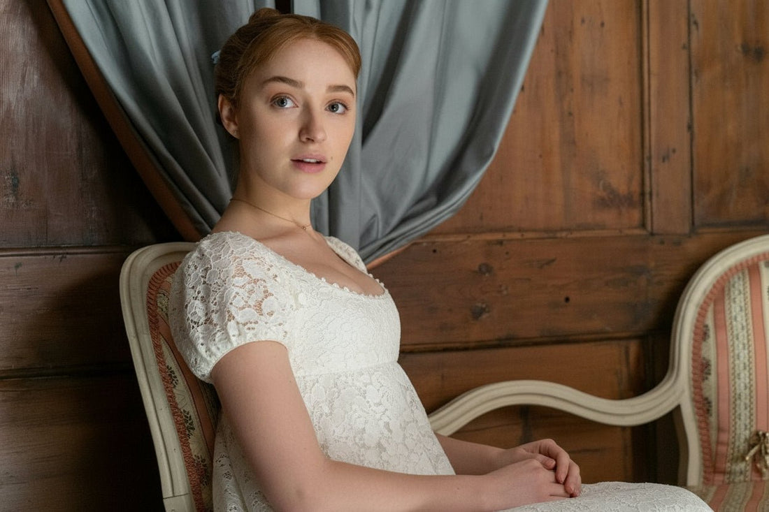 Bridgerton et la renaissance de la robe longue blanche - Misciano