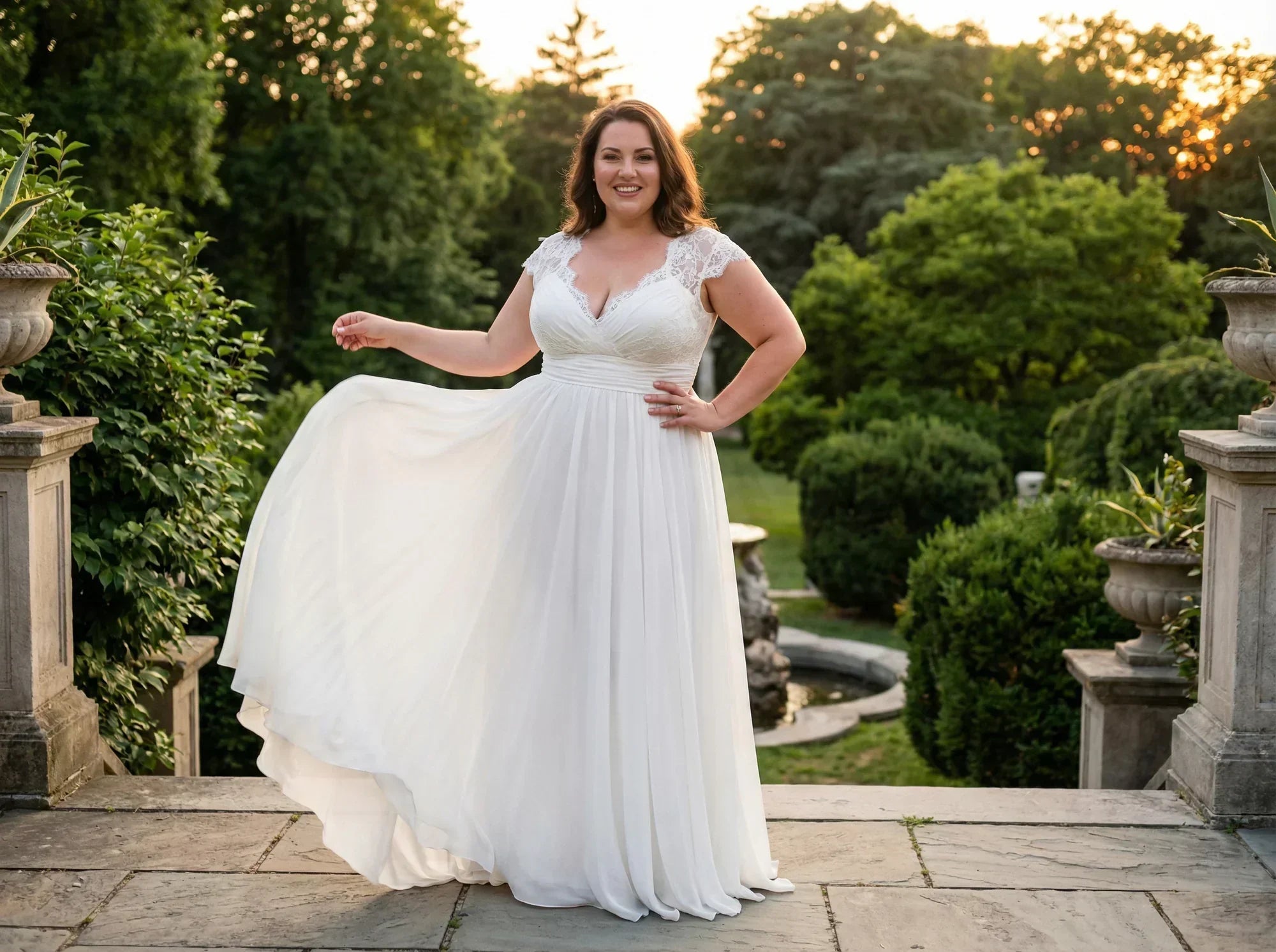 Flattering Dresses for O-Shaped Body Types | Misciano