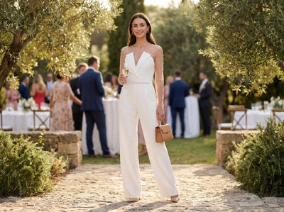 Combinaison femme mariage invitée : chic sans en faire trop