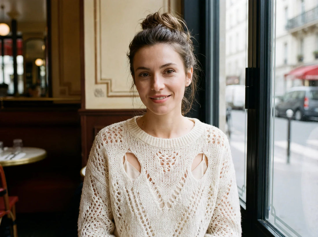 Comment porter le pull ajouré : nos meilleures idées de superpositions élégantes - Misciano