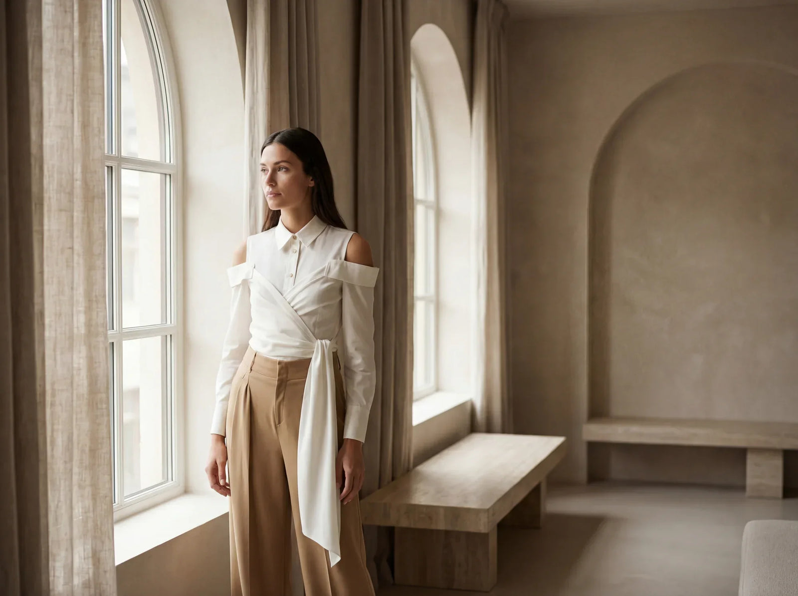 L'Art Subtil de Choisir une Chemise Blanche Femme : Éviter la Transparence