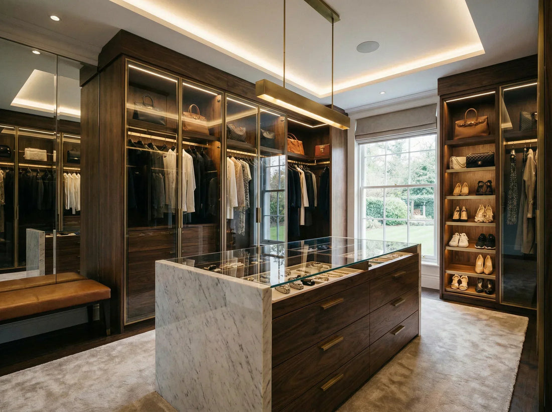 Dressing de luxe Misciano élégant avec pièces audacieuses pour une mode 2026 raffinée