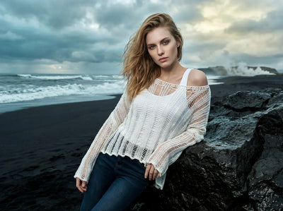 Pull ajouré et superposition : l’art de créer de la profondeur