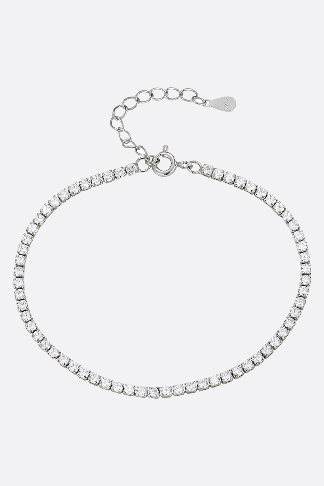 Bracelet tennis en argent 925 et oxydes de zirconium - MISCIANO