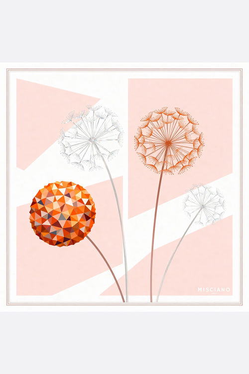 
Carré de soie double face Pétale Cristallin, nuances rosées éclatantes, un accessoire élégant pour sublimer votre look...



