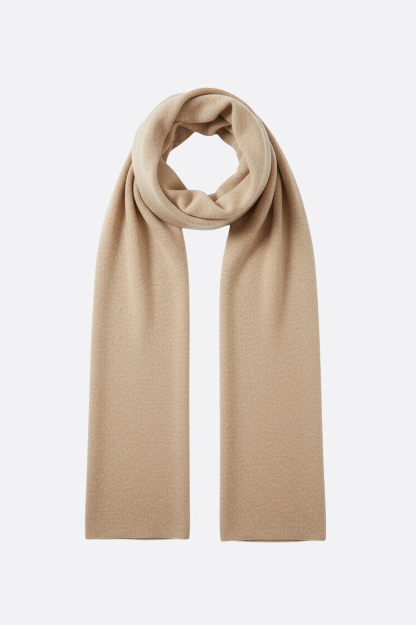 
Écharpe beige sable en cachemire, accessoire d'élégance intemporelle, parfaite pour accompagner vos tenues sophistiquées.



