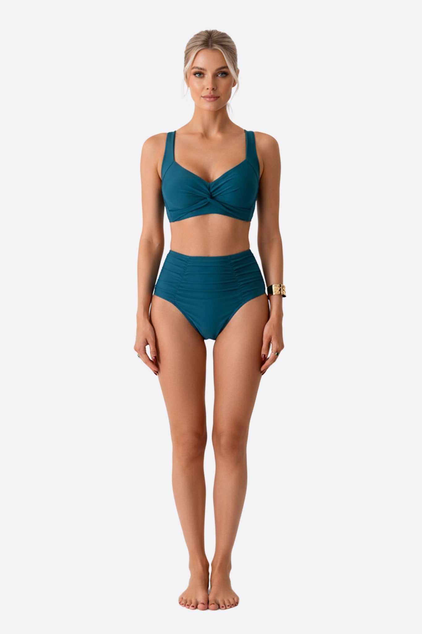 Maillot de bain bleu pétrole — Misciano