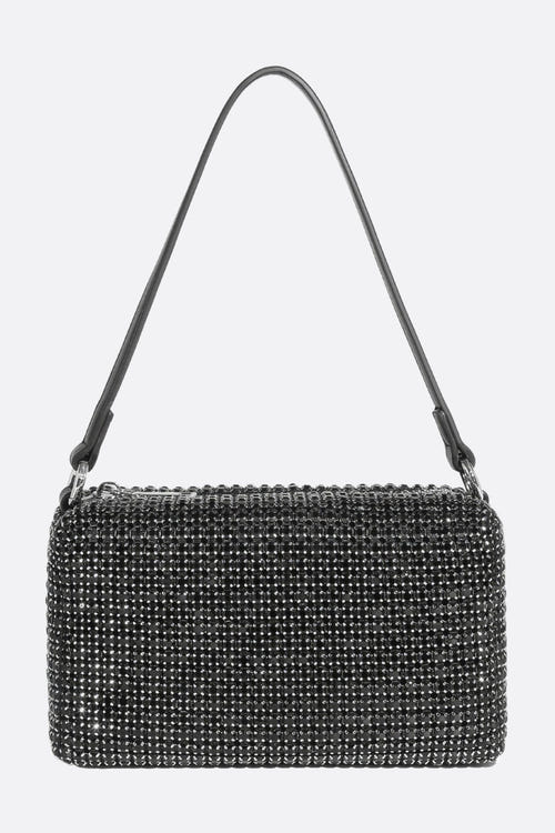 
Mini sac chic en strass noirs, élégant, avec anse main et bandoulière, parfait pour soirées raffinées.



